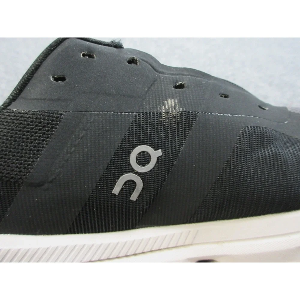 On Cloudrunner Shoes Mens Size 8.5 Black Gray Athletic Running Sneakers CloudTec
